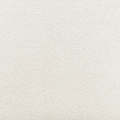 Lennon Bouclé Dining Chair Set of 2 in Cream White, featuring a close-up of its pebble-textured bouclé upholstery, highlighting the soft, elegant texture that enhances dining room aesthetics.