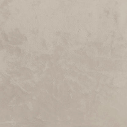 Mariah Velvet Upholstered Accent Chair - Beige features a suede-like, mottled texture surface, embodying a warm grey hue and luxurious U-shape design with three legs for elegant home decor.