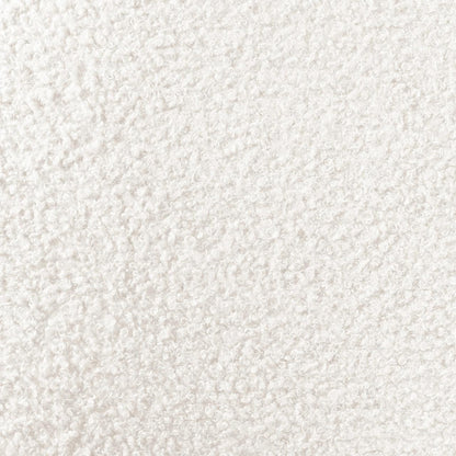 Mariah Boucle Upholstered Accent Chair - Cream White