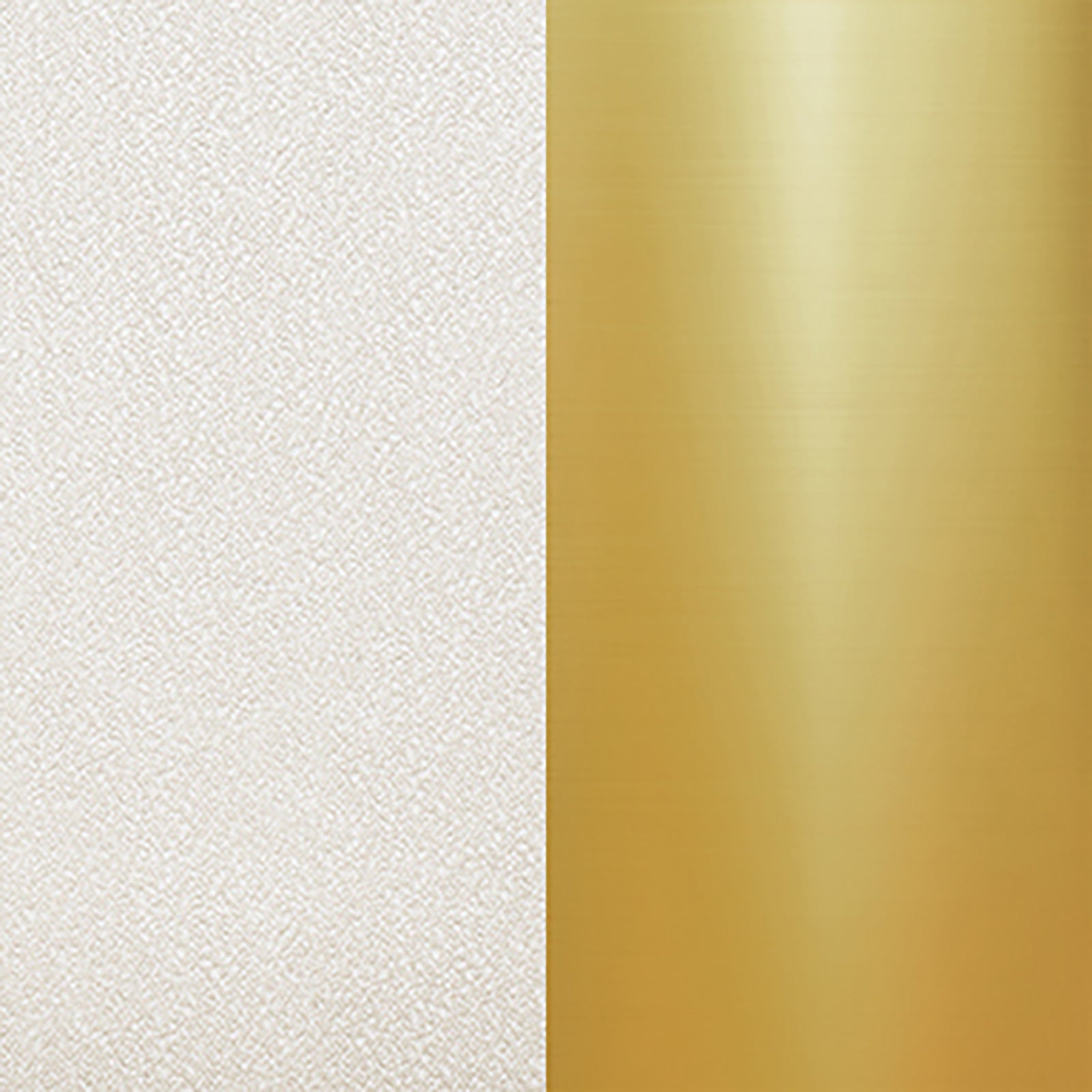 Raynie Dining Chairs with Gold Legs Set of 2 in Cream White; features plush, textured cream upholstery and smooth, warm gold chrome legs, presented against contrasting light and golden backgrounds.