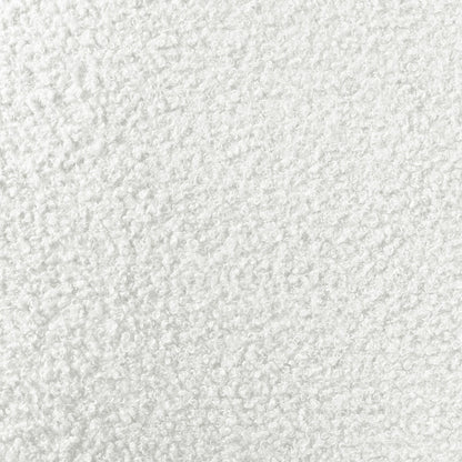 Alaiza Bouclé Accent Chair - Cream White