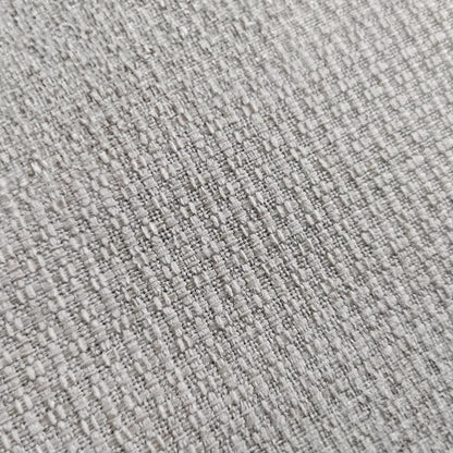 Close-up of the Celeste 3 Seater Hardwood Fabric Sofa, showcasing its textured fabric surface and sturdy frame, highlighting its blend of style and durability.