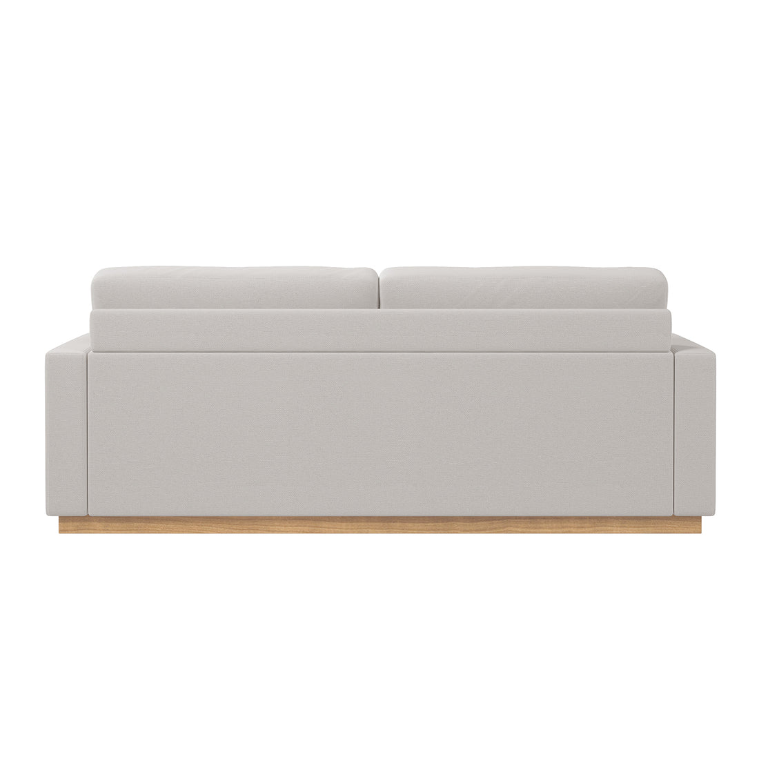 Celeste 3 Seater Hardwood Fabric Sofa Grey, showcasing close-up details of its plush fabric, sturdy rubber wood legs, and elegant design, emphasizing comfort and durability for modern living spaces.