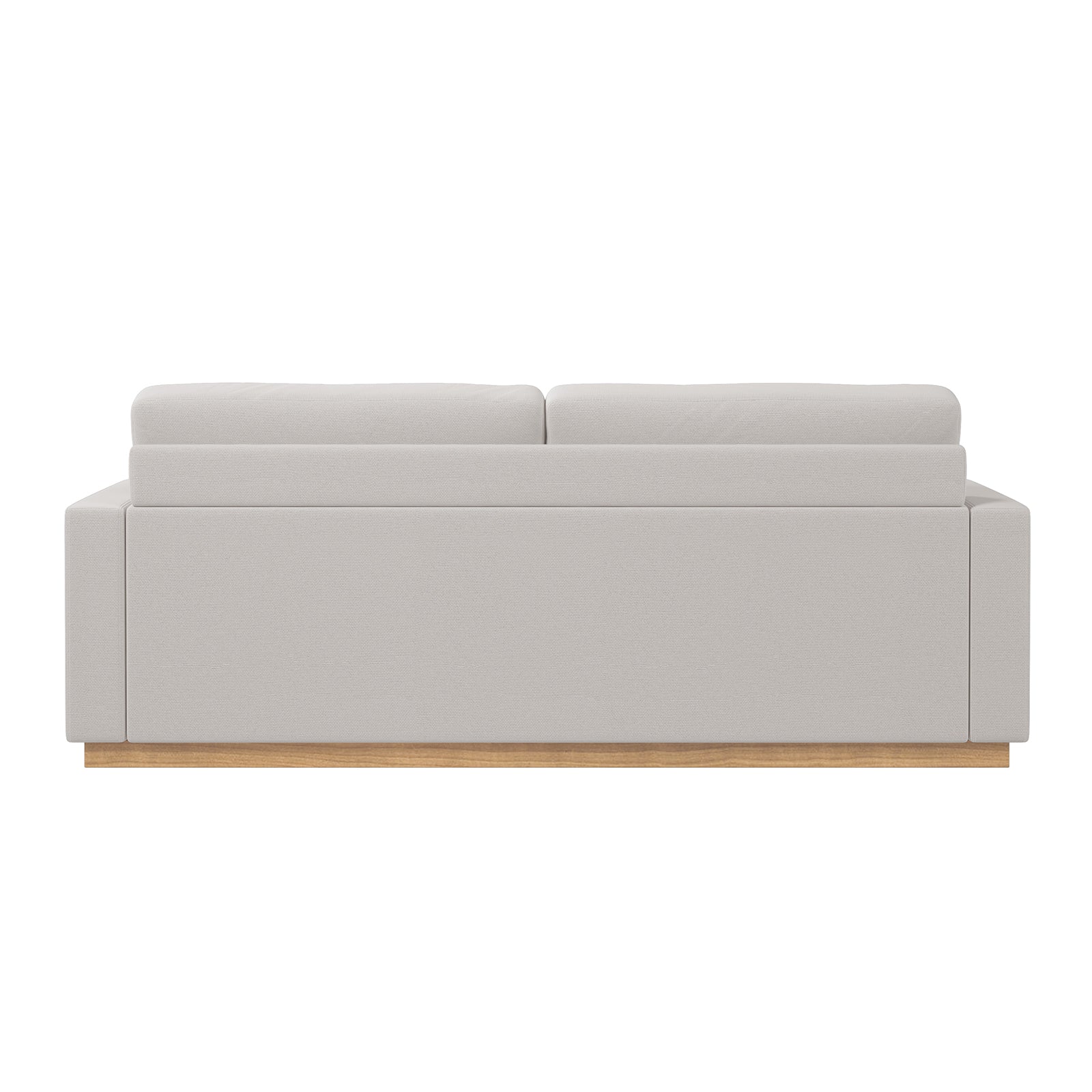 Celeste 3 Seater Hardwood Fabric Sofa Grey, showcasing close-up details of its plush fabric, sturdy rubber wood legs, and elegant design, emphasizing comfort and durability for modern living spaces.