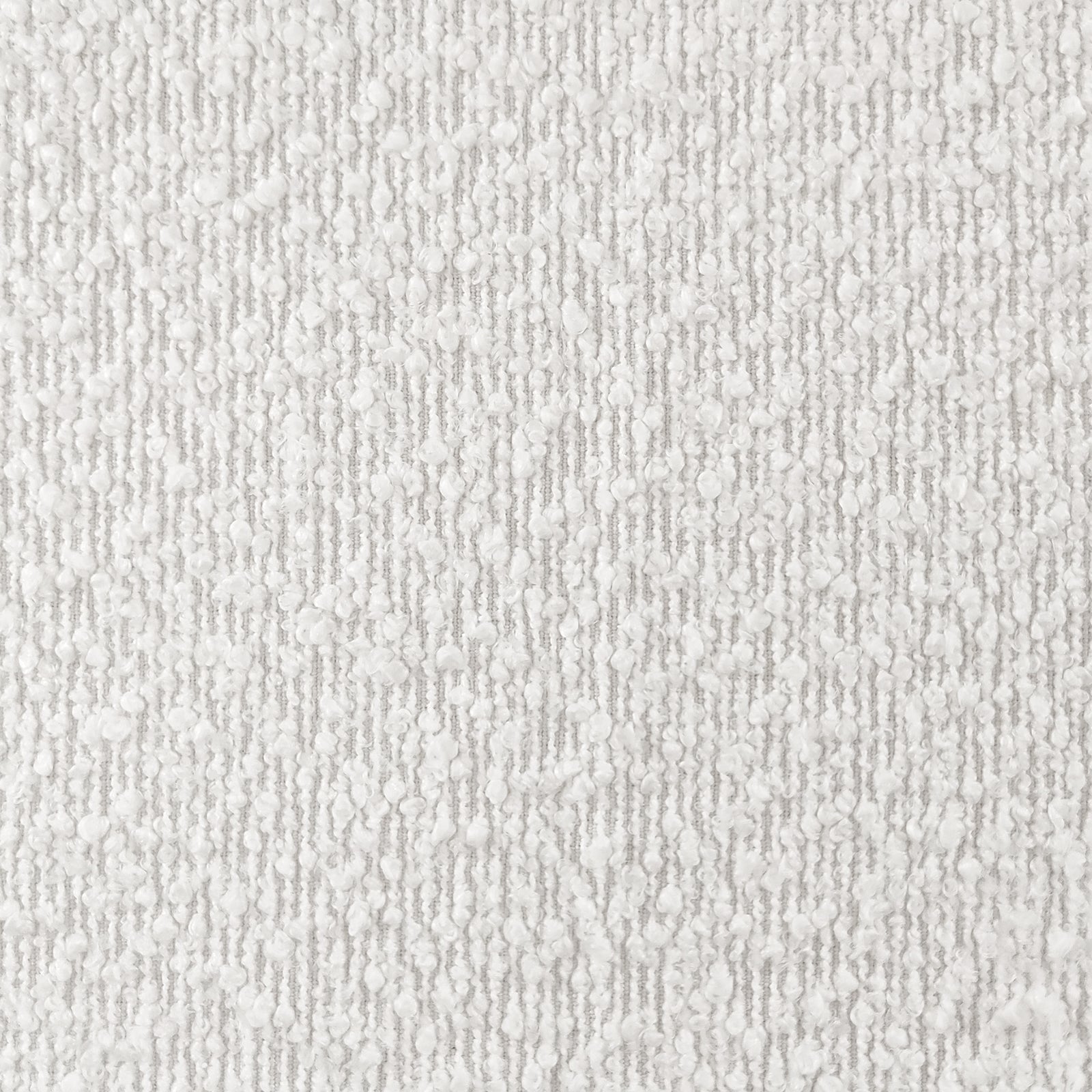 Fabric of Clioz Bouclé 4 Seater Curved Lounge Package - Eggshell White