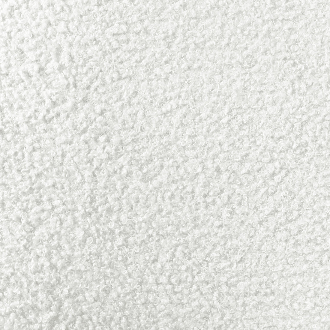 Janelle Bouclé Curved Accent Chair in cream white, featuring a plush curved design with premium bouclé fabric and padded foam, emphasizing comfort and modern elegance.