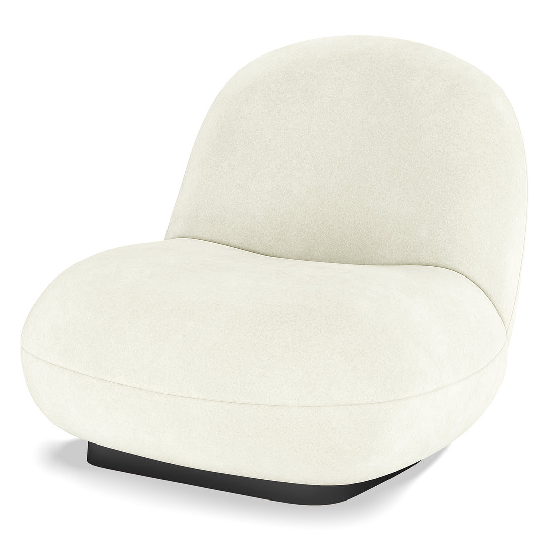 Kalie Swivel Velvet Accent Chair - Cream