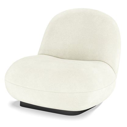 Kalie Swivel Velvet Accent Chair - Cream