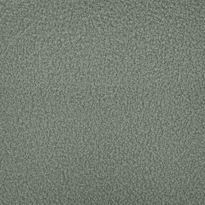 Close-up of the Lenore Boucle Plush Bunny Cushioned Kids Chair Mint Green, showcasing its soft boucle fabric and whimsical bunny-shaped backrest, designed for comfort and playfulness in children's spaces.