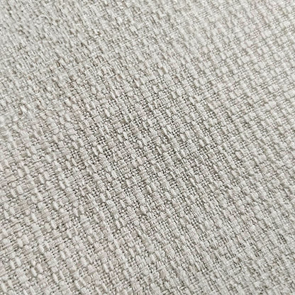 Millie 6-Seater Fabric Corner Chaise Sofa in light beige, showcasing close-up of the soft, durable fabric surface, highlighting the sofa's plush texture and inviting design.