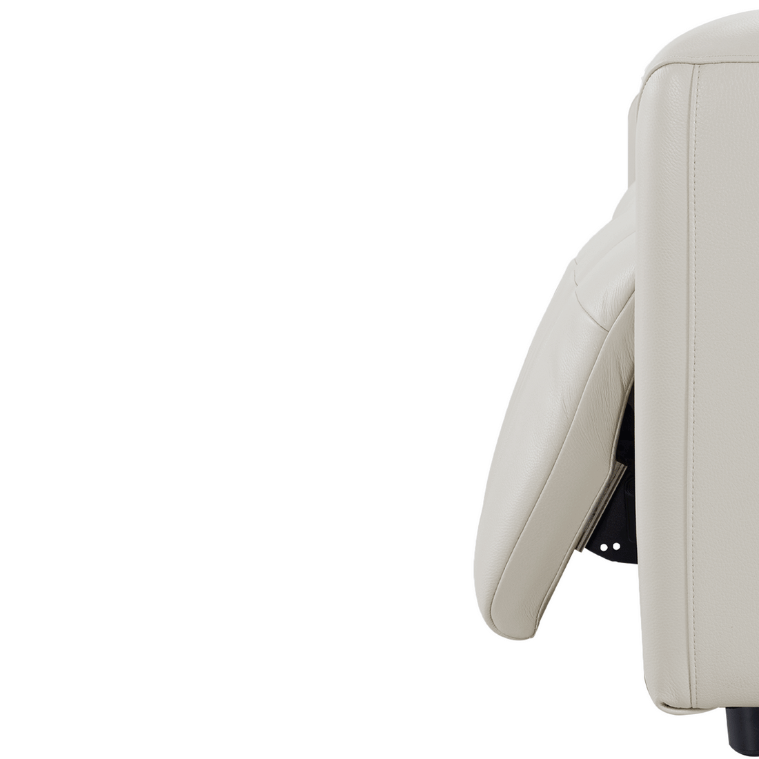 Monica 4-Seater Electric Recliner Sofa in Light Greige styled in a room setting