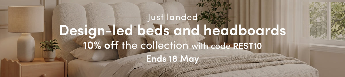 New Design-led beds and headboards