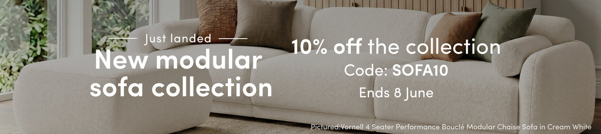New modular sofa collection. 10% Off the collection with code: SOFA10