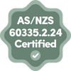 AS/NZS 60335.2.24 Certified