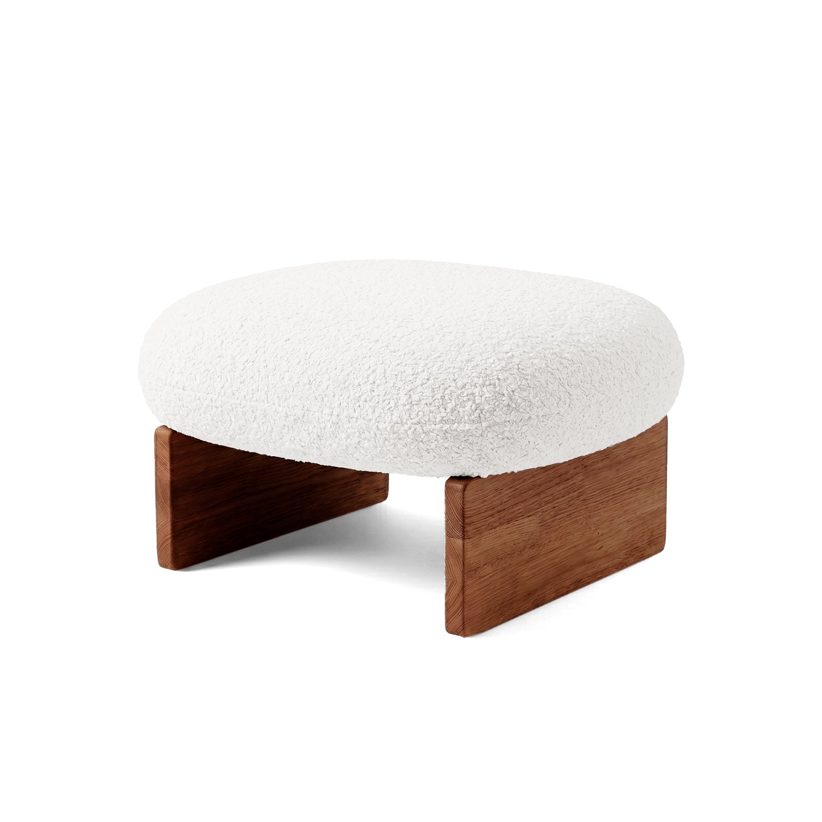 Ottoman on white background.