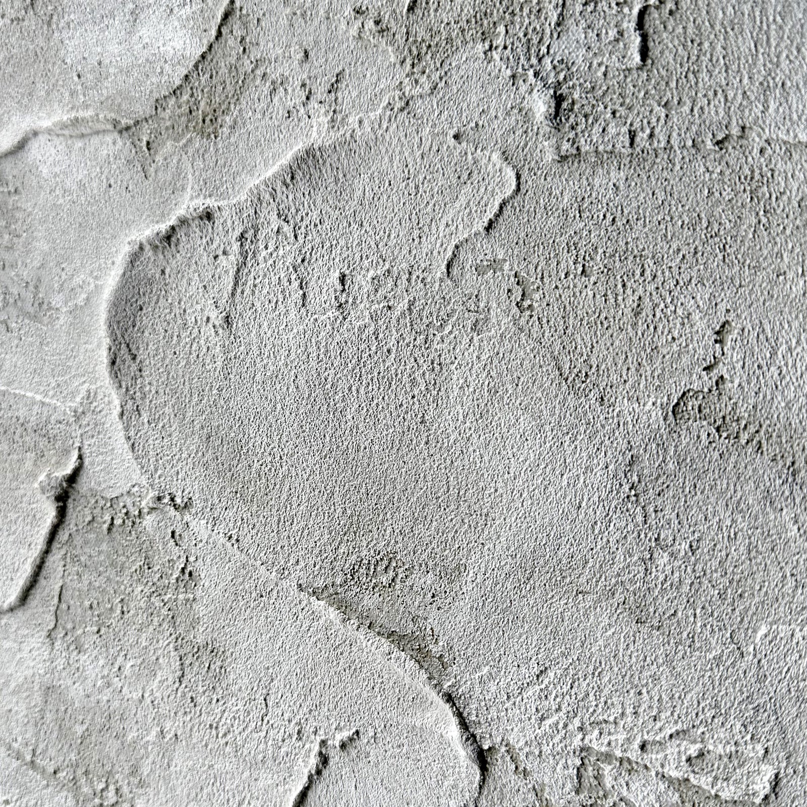 Luma Framed Canvas Wall Art 105 x 105cm in White features a textured, hand-finished surface with visible trowel marks, enhancing depth and warmth in a minimalist white frame.