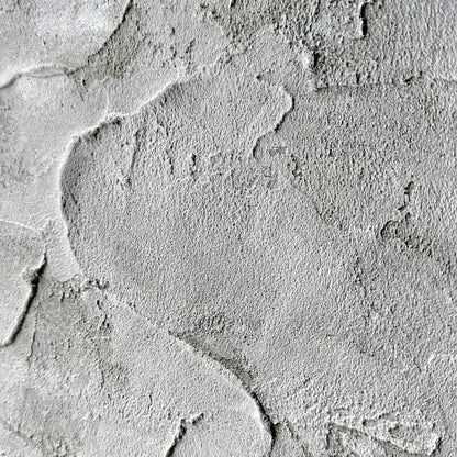 Luma Framed Canvas Wall Art 105 x 105cm in White features a textured, hand-finished surface with visible trowel marks, enhancing depth and warmth in a minimalist white frame.
