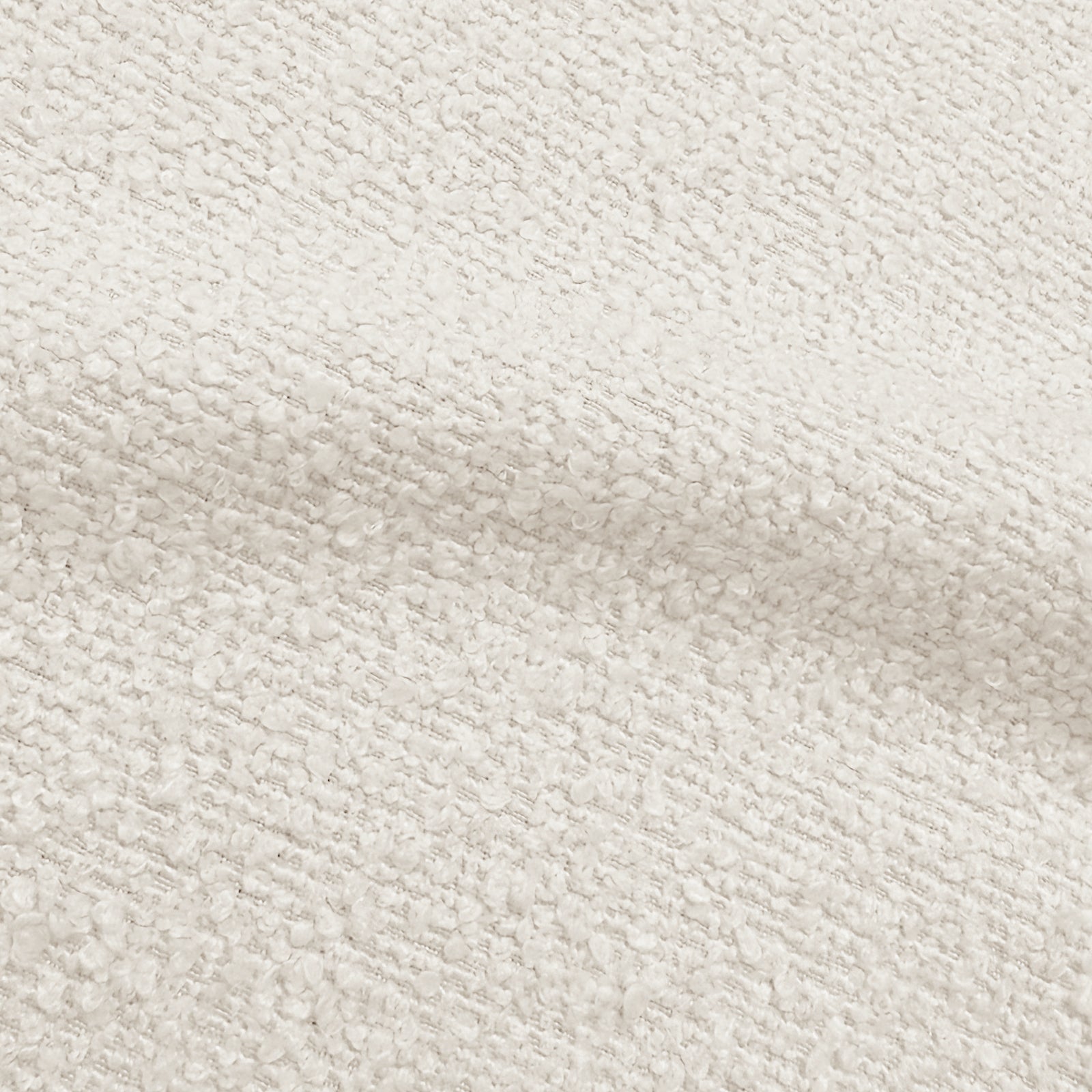 Ultra close-up of boucle fabric texture