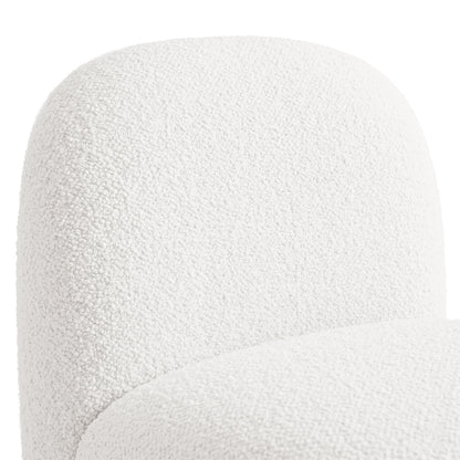 Close-up of backrest and seat portion on white background.