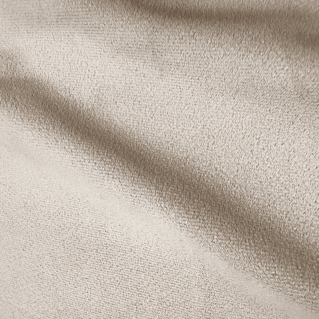 Close-up texture detail of beige fabric upholstery