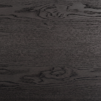 Close-up of dark wood grain texture on the product surface