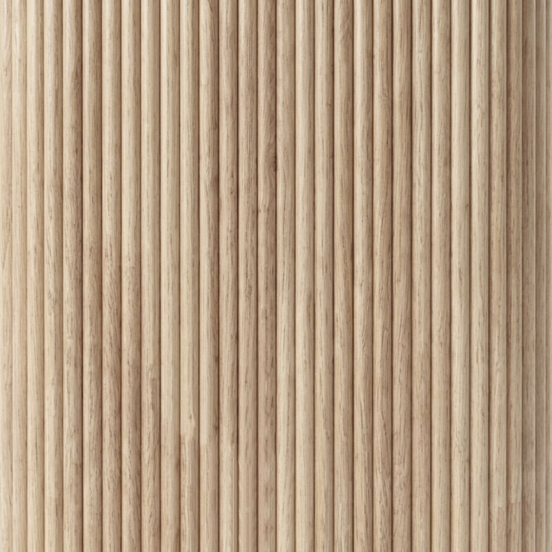 Close-up of vertical wood slats and natural grain texture