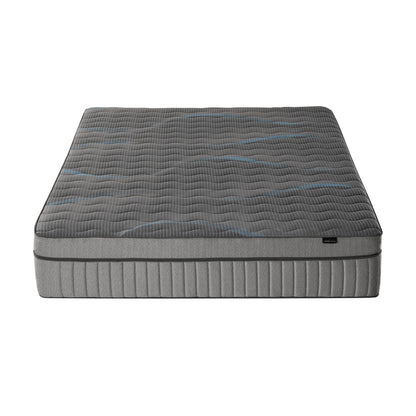 Full mattress shown head-on against a white background