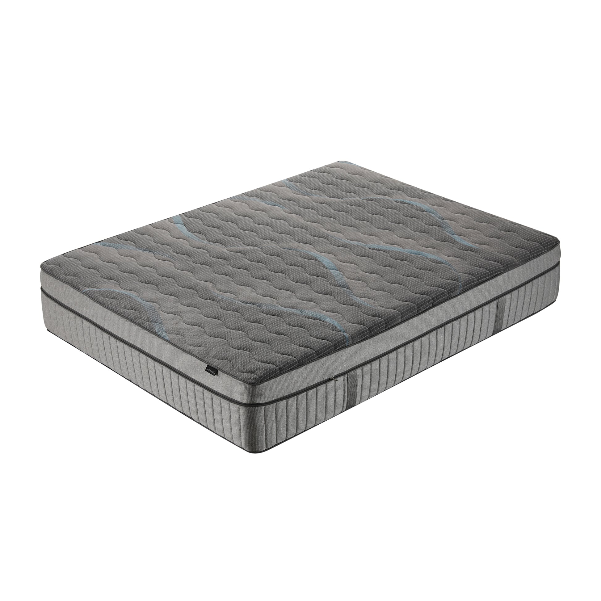 Full mattress on a white background