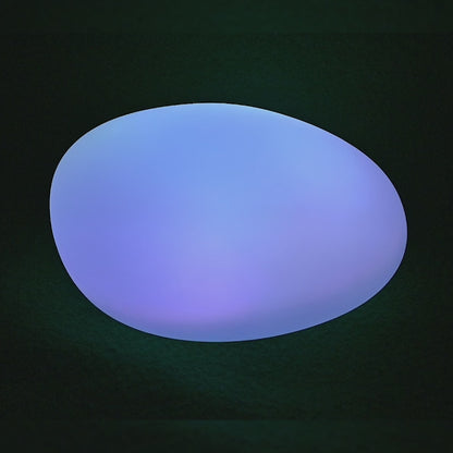22cm Solar Garden Rock Lamp – Waterproof LED RGB Light with Remote Control